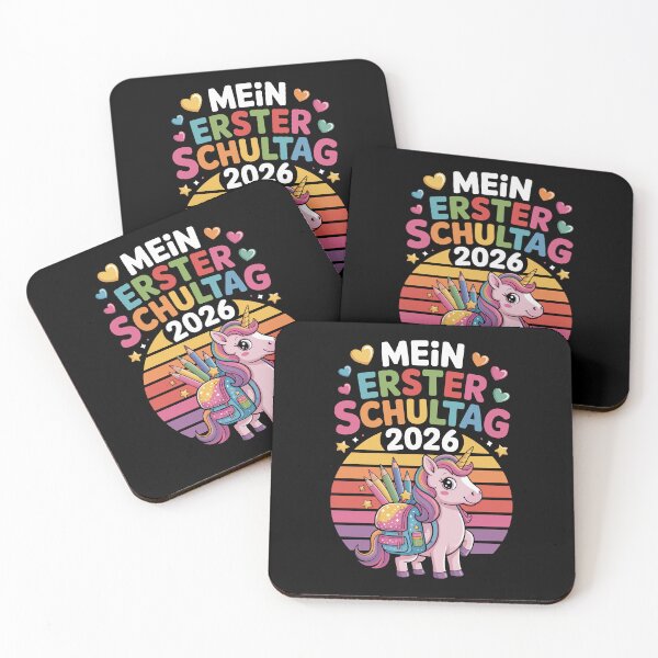 Item preview, Mein Erster Schultag 2026 Unicorn Rainbow School Beginner designed and sold by yoddel.