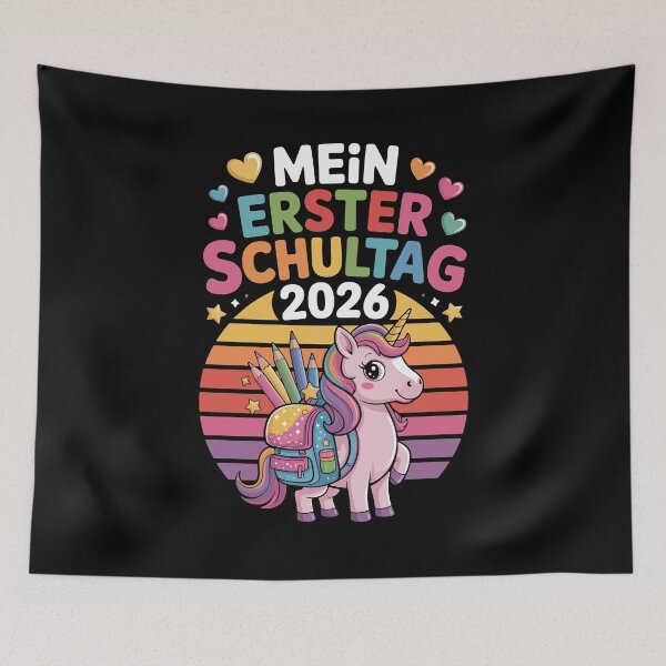 Item preview, Mein Erster Schultag 2026 Unicorn Rainbow School Beginner designed and sold by yoddel.
