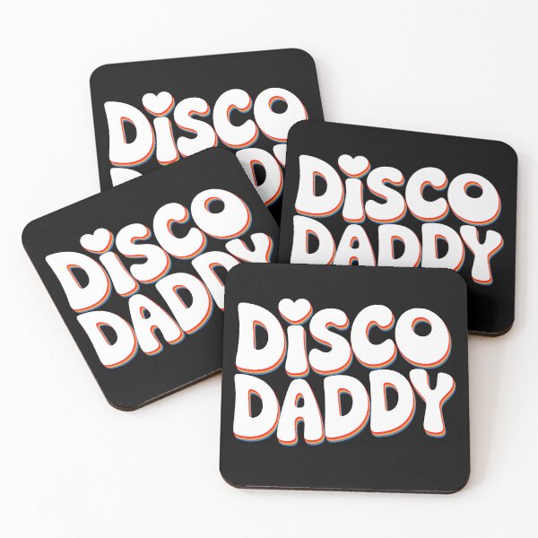Item preview, Disco Daddy Funny LGBTQ+ Gay Pride Retro Quote designed and sold by Say It With Ink.