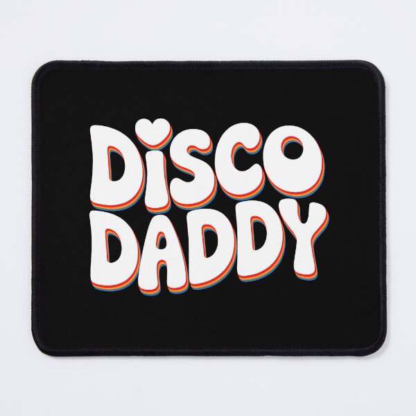 Item preview, Disco Daddy Funny LGBTQ+ Gay Pride Retro Quote designed and sold by Say It With Ink.