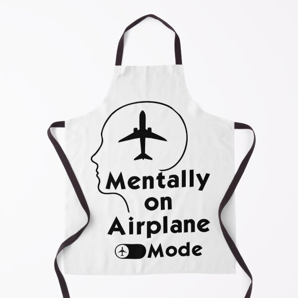 Item preview, Introvert Shirt Mentally On Airplane Mode Funny Anti Social Tee designed and sold by dksdesigner.