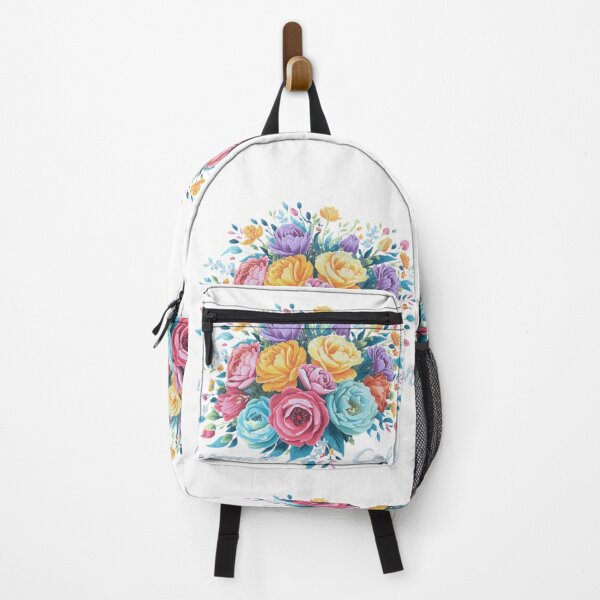 Item preview, Bloom in Color Floral Design – Vibrant Sidewalk Chalk Art Inspired Bouquet designed and sold by trendplusco.