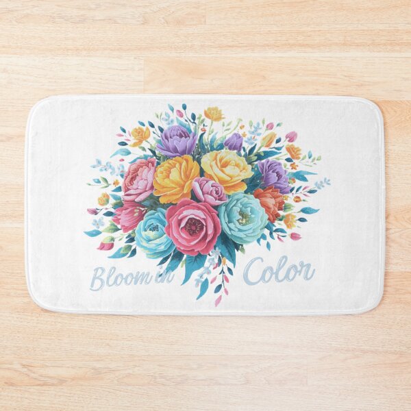 Item preview, Bloom in Color Floral Design – Vibrant Sidewalk Chalk Art Inspired Bouquet designed and sold by trendplusco.