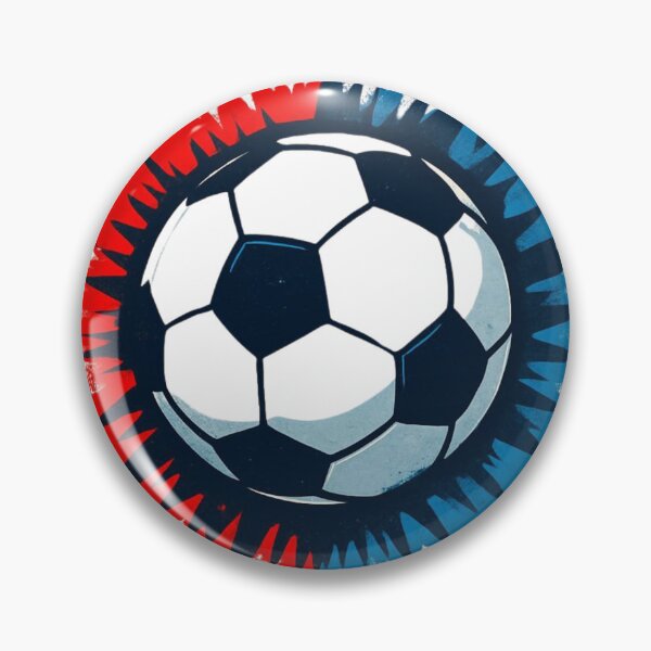 Item preview, Explosive Soccer Energy – Red Blue Game Day Design designed and sold by Pigmentra.