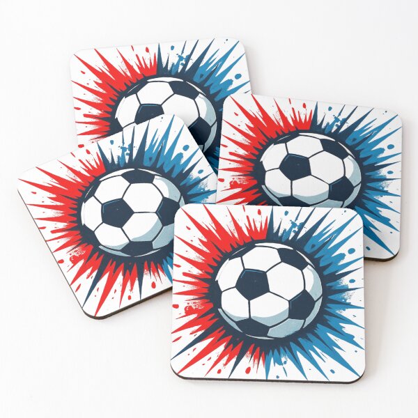Item preview, Explosive Soccer Energy – Red Blue Game Day Design designed and sold by Pigmentra.