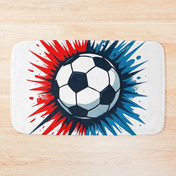 Item preview, Explosive Soccer Energy – Red Blue Game Day Design designed and sold by Pigmentra.