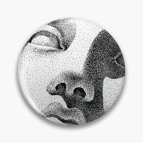Item preview, Dot Matrix Classical Marble Portrait Stipple Art designed and sold by RamyGallery.
