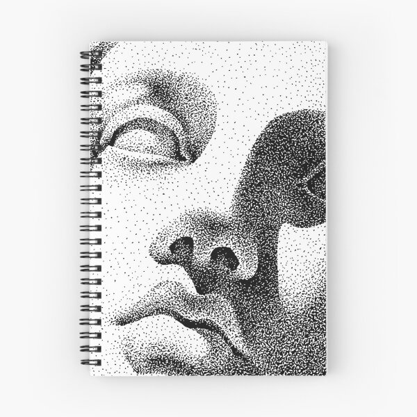 Item preview, Dot Matrix Classical Marble Portrait Stipple Art designed and sold by RamyGallery.