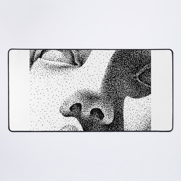 Item preview, Dot Matrix Classical Marble Portrait Stipple Art designed and sold by RamyGallery.