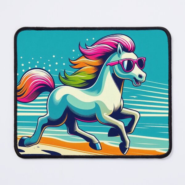 Item preview, Beach Pony – Whimsical Summer Vibes designed and sold by Dogandesighn.