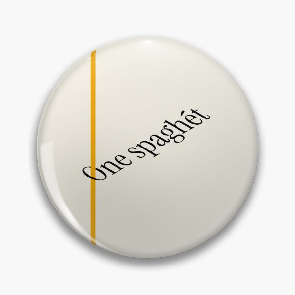 Item preview, One Spaghét | Funny Food Poster | Absurdist Wall Art | Minimalist Kitchen Print designed and sold by ENNUI.AM.