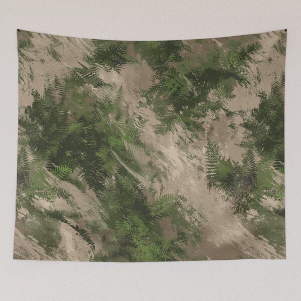Item preview, Forest Fern Abstract Camouflage Texture designed and sold by Nicholas Panek.