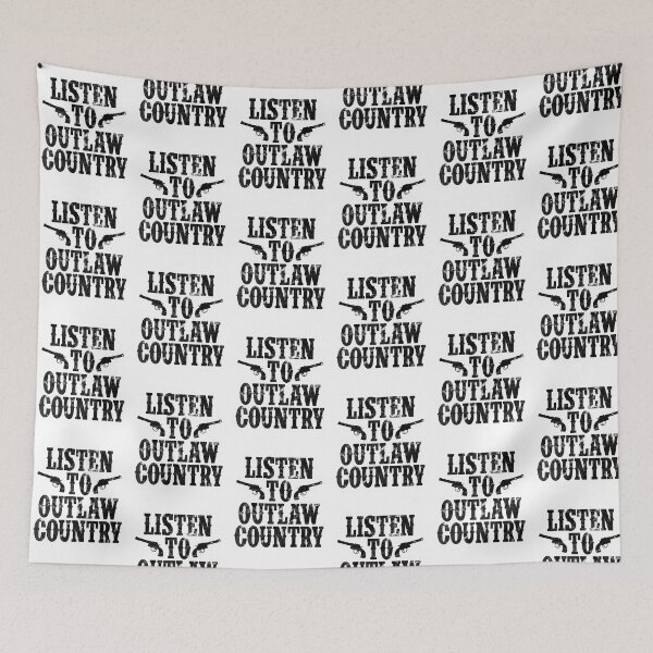 Item preview, 3 Listen To Outlaw Country designed and sold by HilarynGwen.