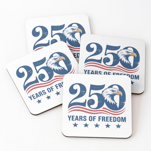 Item preview, 250 Years 250th Anniversary USA Patriotic 4th July Eagle designed and sold by TyraYoung.