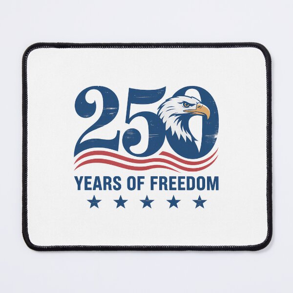 Item preview, 250 Years 250th Anniversary USA Patriotic 4th July Eagle designed and sold by TyraYoung.