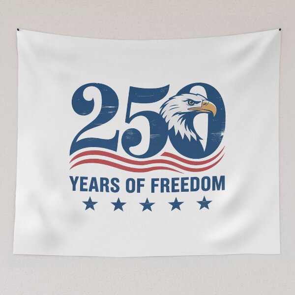 Item preview, 250 Years 250th Anniversary USA Patriotic 4th July Eagle designed and sold by TyraYoung.