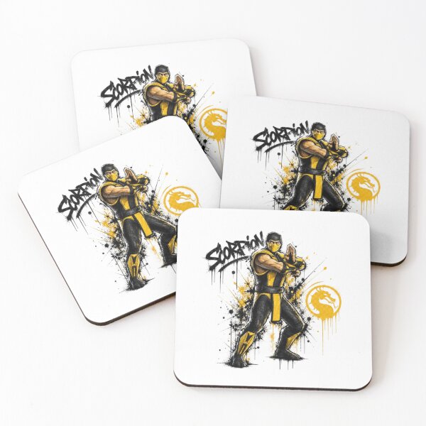 Item preview, Scorpion – Retro Tribute to Mortal Kombat designed and sold by Wawan35200.