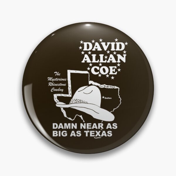 Item preview,  David Allan Coe  Retro_Damn Near designed and sold by HilarynGwen.