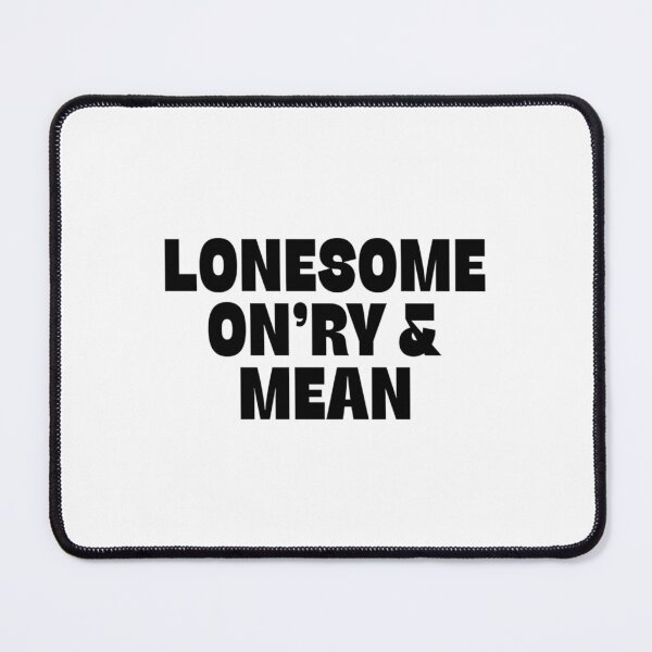 Item preview, Lonesome On'Ry And Mean Super Cool Country Music Outlaw T-Shirt designed and sold by HilarynGwen.
