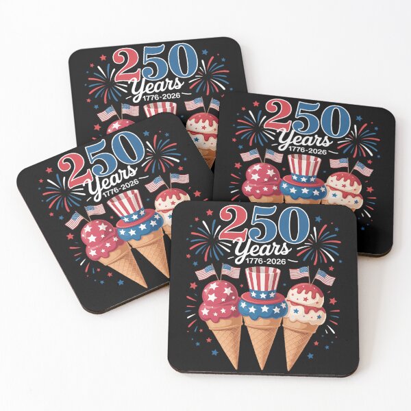 Item preview, 250 Years 1776 2026 Ice Cream Anniversary 250th 4th of July designed and sold by TyraYoung.