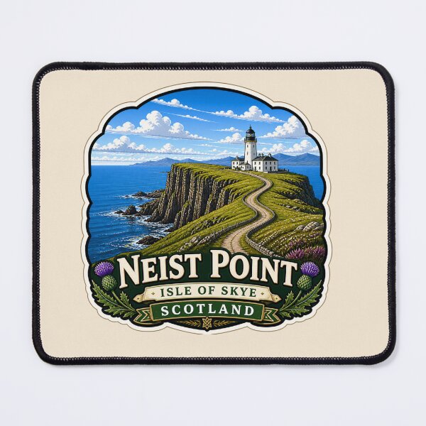 Item preview, Neist Point, Isle of Skye Scotland Lighthouse designed and sold by Myra365Art.