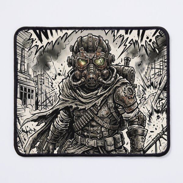 Item preview, Witness My Nap Post Apocalyptic Wasteland Warrior designed and sold by SplashTastic.