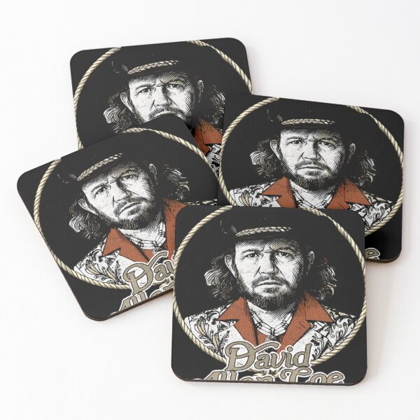 Item preview, David Allan Coe _ Original Retro Style Fan Design designed and sold by RickyTromps.