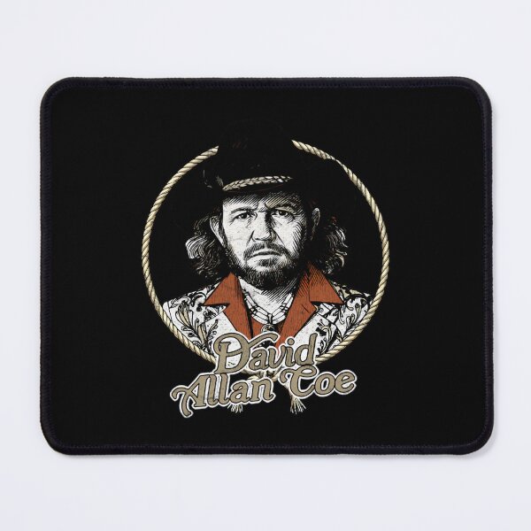 Item preview, David Allan Coe _ Original Retro Style Fan Design designed and sold by RickyTromps.