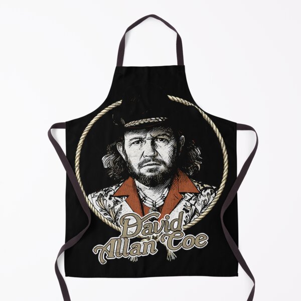 Item preview, David Allan Coe _ Original Retro Style Fan Design designed and sold by RickyTromps.