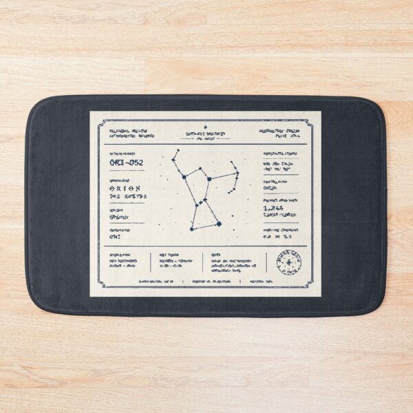 Item preview, Orion Constellation Vintage Astronomical Chart (Deep Sky Registry Plate 07-A) designed and sold by ThreadTheory976.