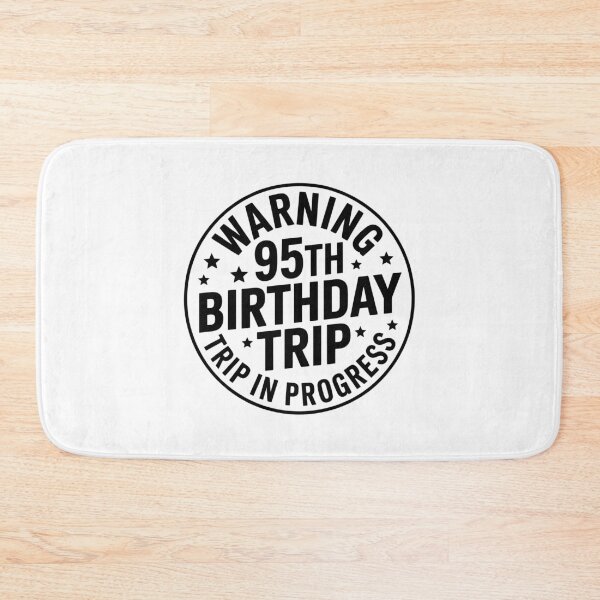 Item preview, Warning: 95th Birthday Sign designed and sold by jkrphoto.