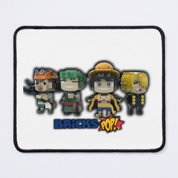 Item preview, Straw Hat Pirates - Bricks Pop! Edition | MOC Fan Art designed and sold by Gabryboy80.