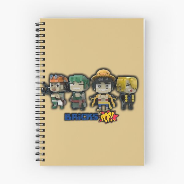 Item preview, Straw Hat Pirates - Bricks Pop! Edition | MOC Fan Art designed and sold by Gabryboy80.