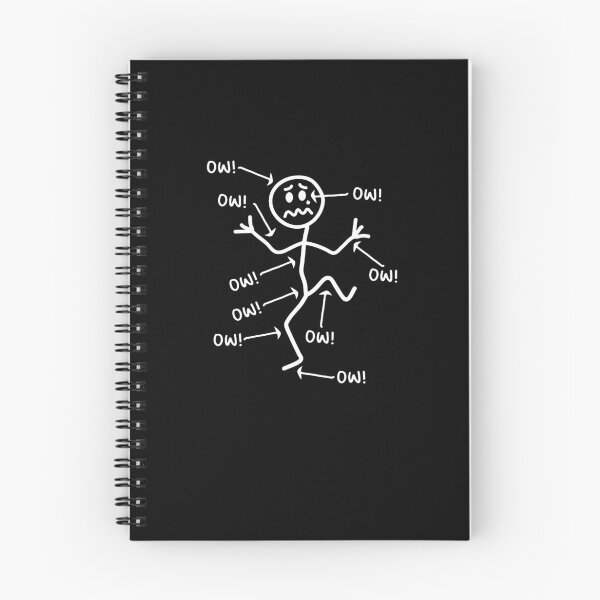 Item preview, Ow Ow Ow Stick Character Figure Chronic Pain  designed and sold by ednarobinso.