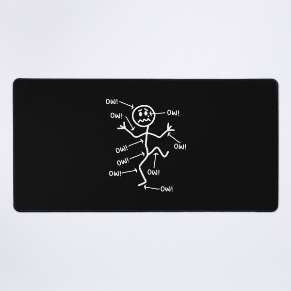 Item preview, Ow Ow Ow Stick Character Figure Chronic Pain  designed and sold by ednarobinso.