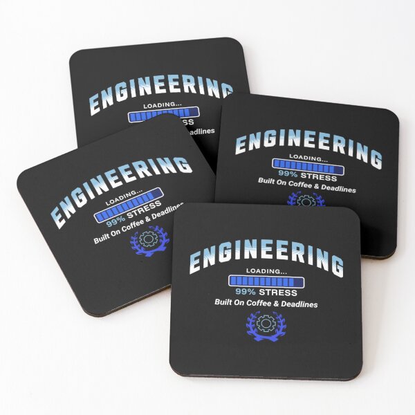 Item preview, Engineering Student Loading 99% Stress Funny Engineer College designed and sold by Esoniana Design.