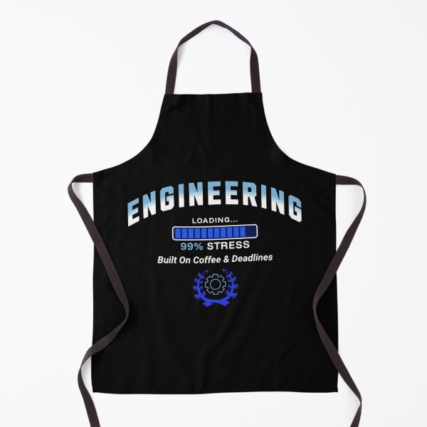 Item preview, Engineering Student Loading 99% Stress Funny Engineer College designed and sold by Esoniana Design.