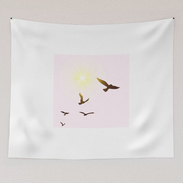 Item preview, Peaceful Flight In Soft Morning Sky  designed and sold by AzusaLou.