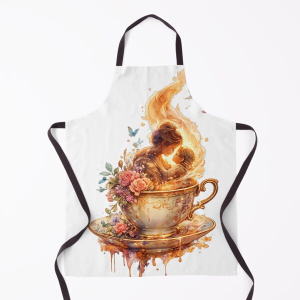 Item preview, Mother Child Love in Teacup designed and sold by NeuroPrints.