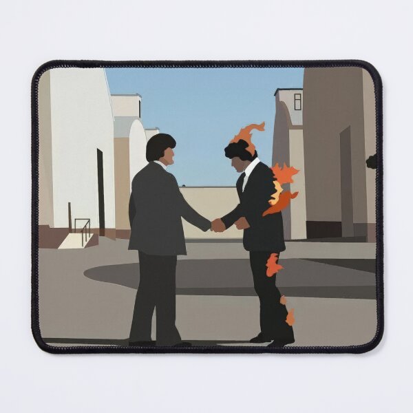 Item preview, Minimalist Handshake Album Scane Poster designed and sold by georposoy.