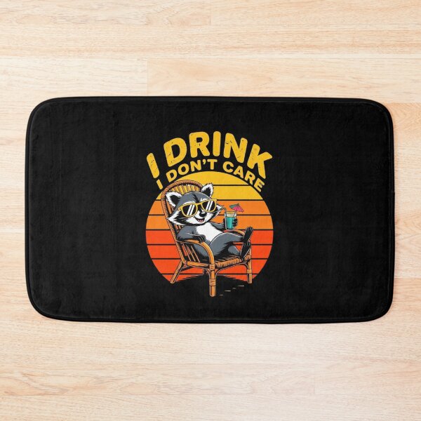 Item preview, I Drink I Don't Care designed and sold by BhadzCheetah.