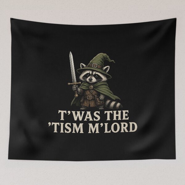 Item preview, TWAS The Tism M Lord Raccoon designed and sold by zoes-ink.