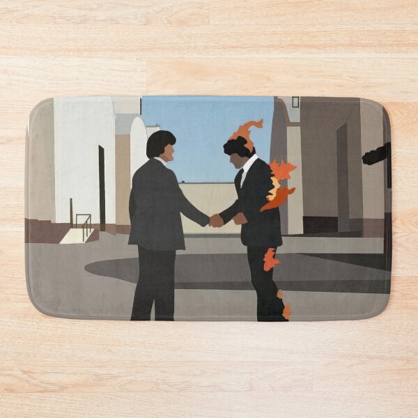 Item preview, Minimalist Handshake Album Scane Poster designed and sold by georposoy.