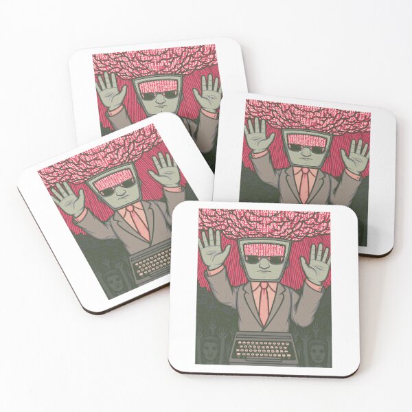 Item preview, Man with Glowing Pink Brain Energy Graphic designed and sold by Piotrek0001.