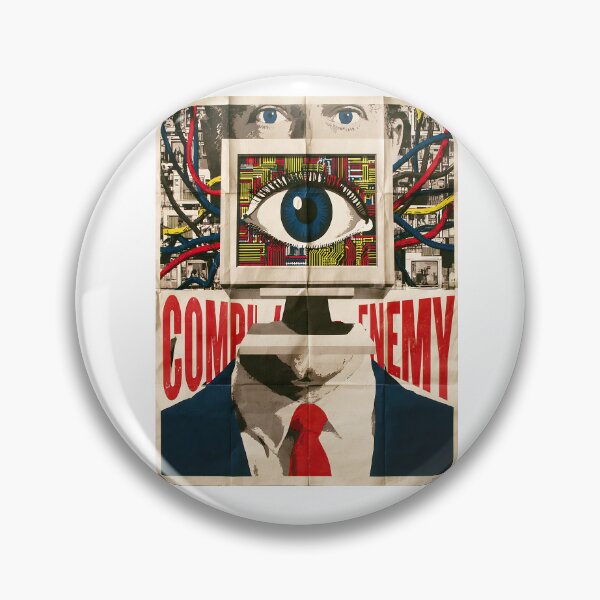 Item preview, Computer AI Enemy Propaganda Eye Poster designed and sold by Piotrek0001.