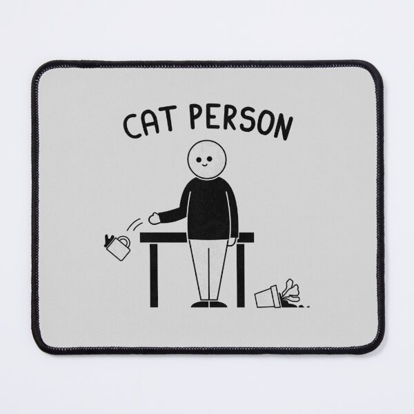 Item preview, Cat Person designed and sold by HandsOffMyDinosaur.