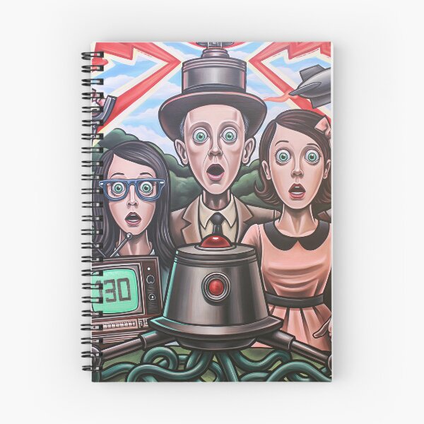Item preview, Scared Family Watching Alien Technology Art designed and sold by Piotrek0001.