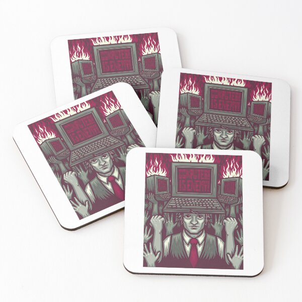 Item preview, Computers Are Enemy Propaganda Office Scene designed and sold by Piotrek0001.