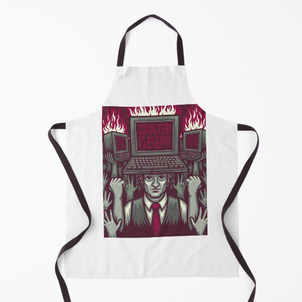 Item preview, Computers Are Enemy Propaganda Office Scene designed and sold by Piotrek0001.