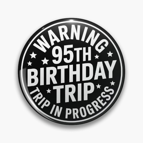 Item preview, Warning: 95th Birthday Sign designed and sold by jkrphoto.
